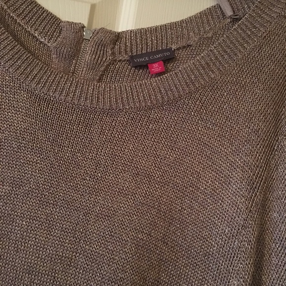 Vince Camino metallic dolman sleeve sweater - Picture 2 of 7